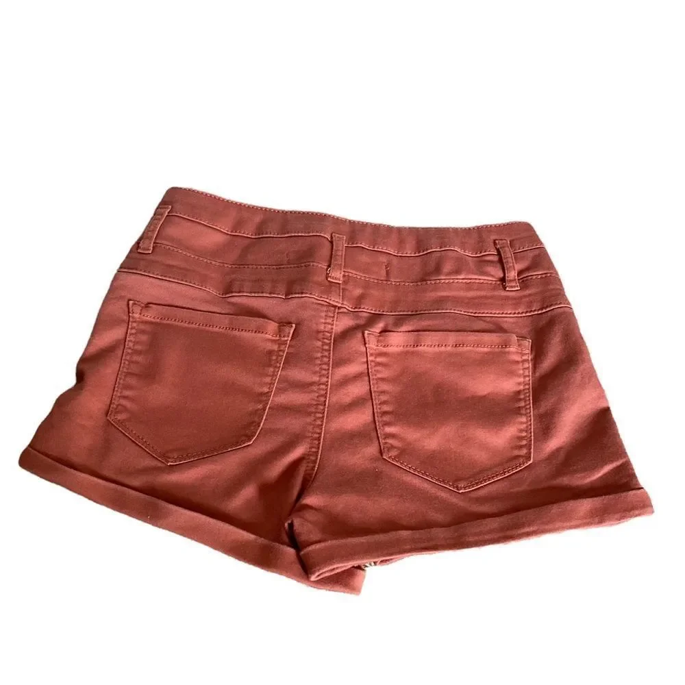 Tinseltown Juniors High Rise Cheek Shorts Size 2